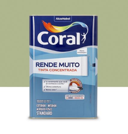 Tinta Rende Muito Verde Kiwi 16 litros - Coral