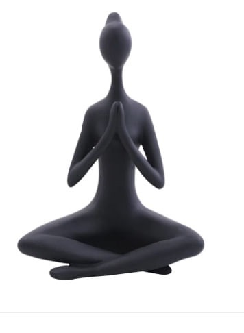 Estatueta de Mulher Yoga pt 1115899