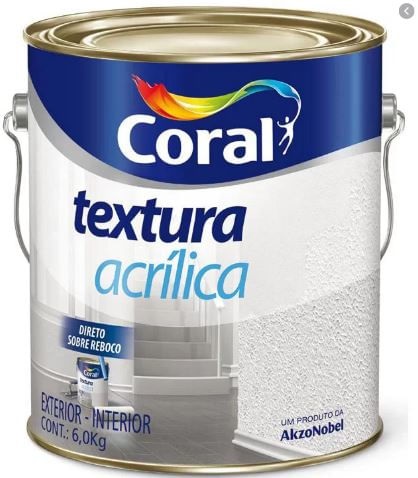 Textura Acrilica Lisa Branca 5.7kg Coral