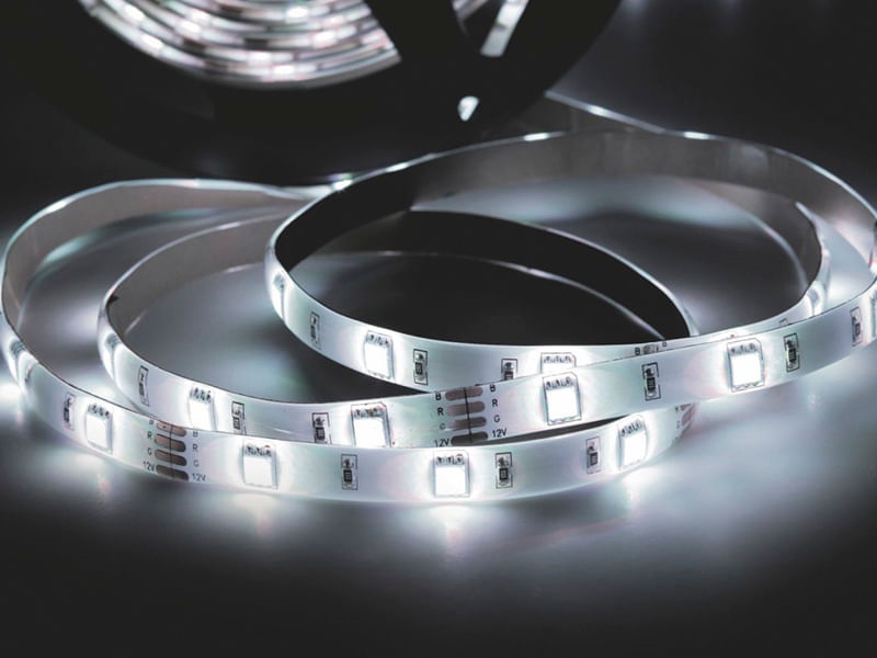 Fita led 2,5w 30 Leds 2m 12v Branco Tasc