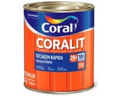 Esmalte Coralit sec rap Laranja 3.0l