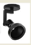 Spot sob Star Preto e27 115x140mm Llum