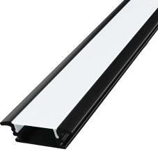 Perfil Way de Embutir 1 Metro Petro 24x7mm Llum