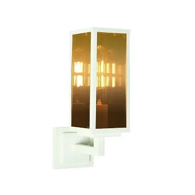 Arandela Vint Cover 25cm br fo Blumenau
