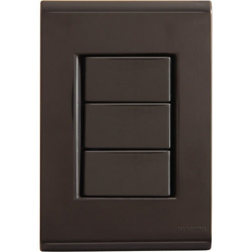 Placa Cega 4x2 Grafite liz