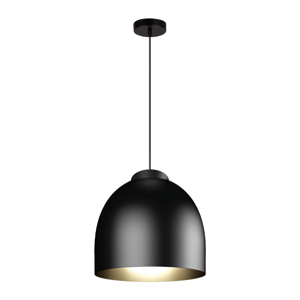 Pendente Blum Alum pt 35cm e27 Blumenau
