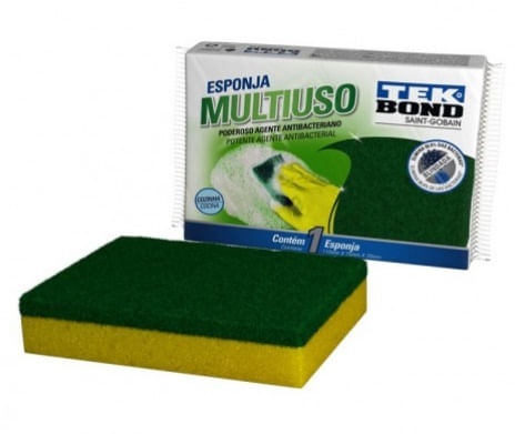 Esponja Multiuso Econ C/01 Vd/am Tekbond