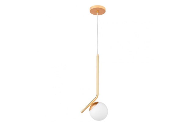 Pendente Dreams Curve Gold 1l 12x150cm