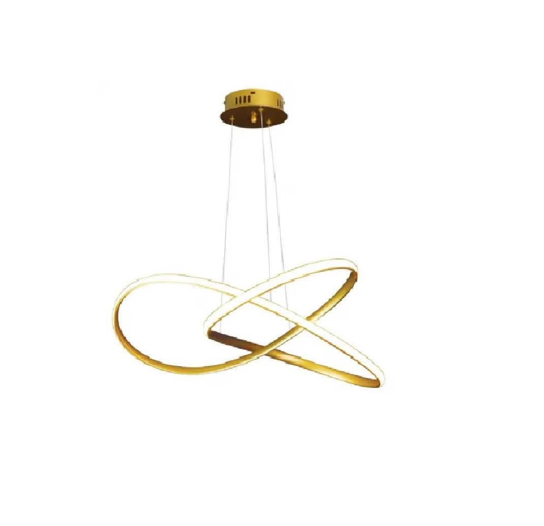 Pendente Space Saturno Gold 50w 3000k