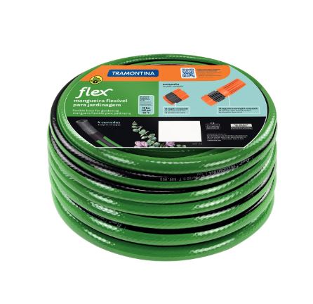 Mangueira Flex para Jardim com Engate 20 Metros Tramontina