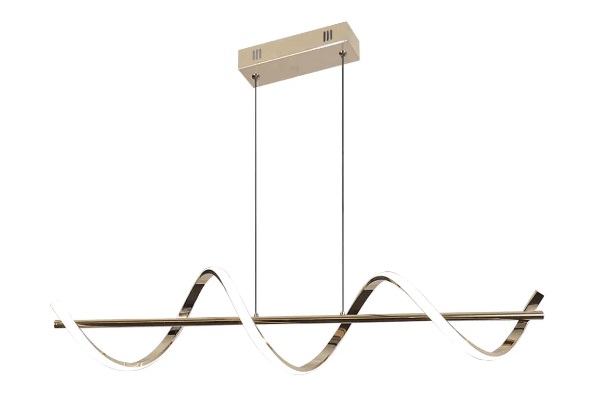 Pendente Lp-600d 30w 4000k Dourado Nitro