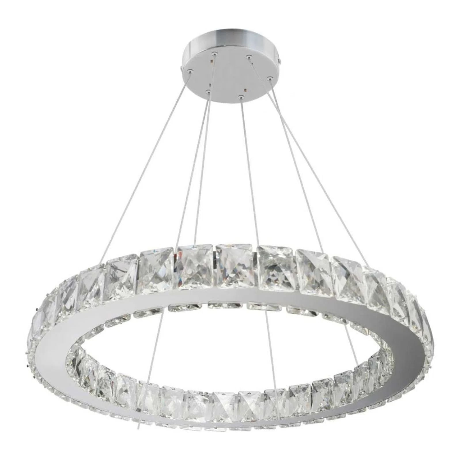 Pendente Tokyo led red 56w 4000k 800mm l