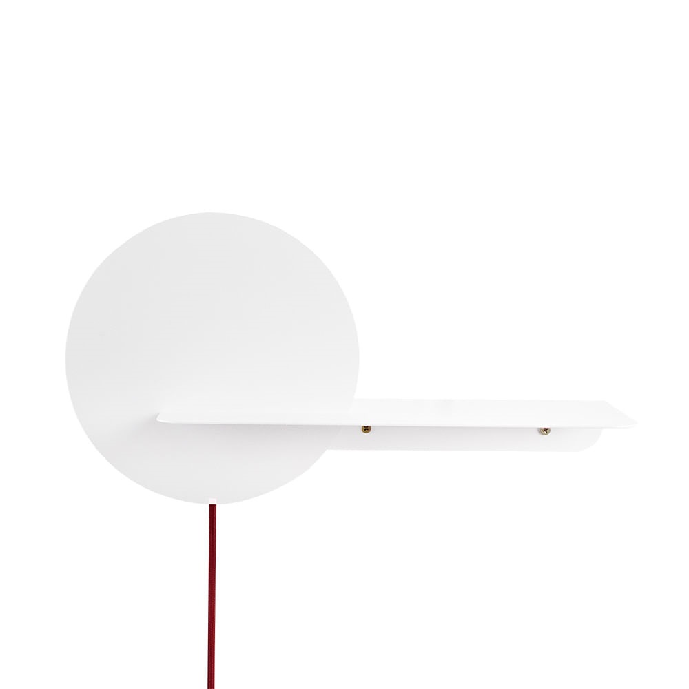 Prateleira Eclipse aco Cabo vm e27 bc bl