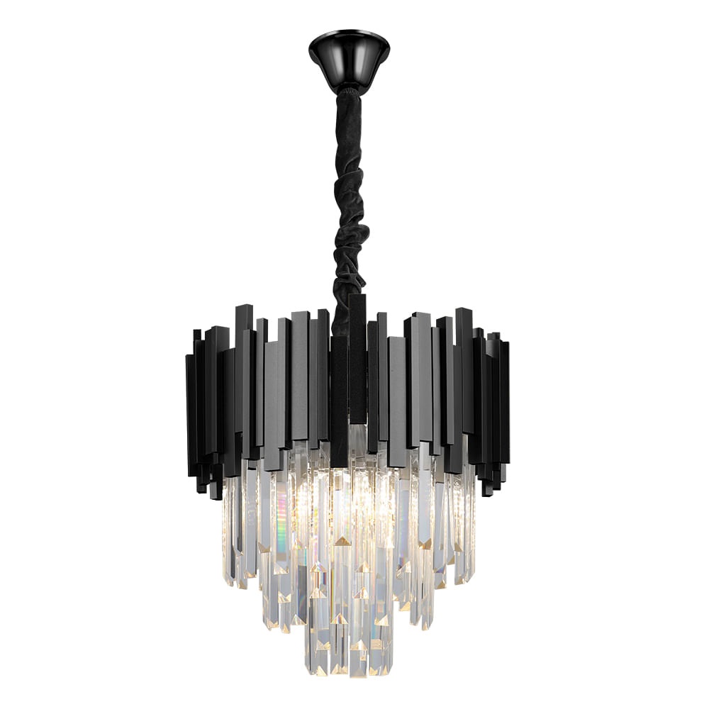 Lustre Cristal Midas rd 4xe14 Blumenau