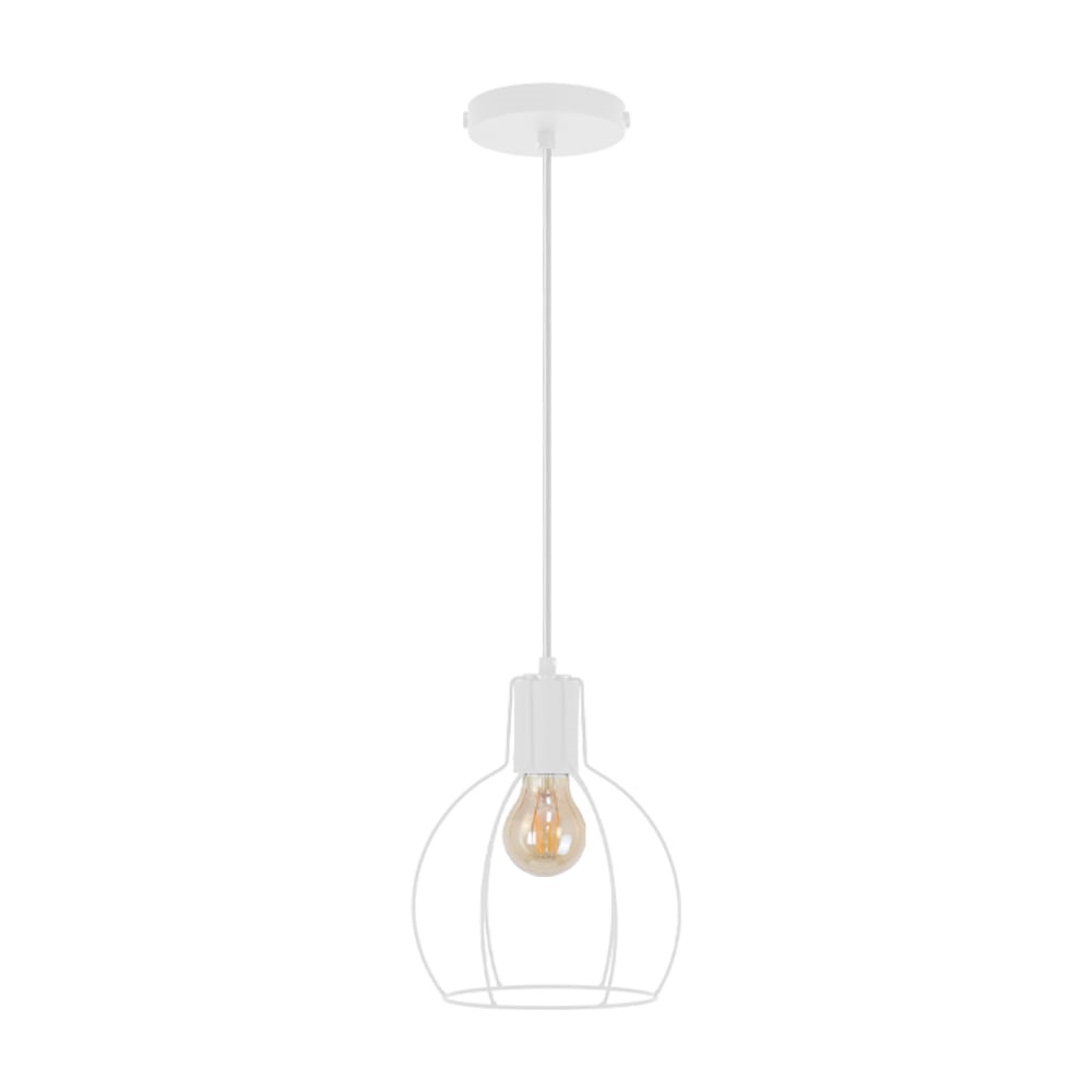 Pendente Aspen aco Cabo pp e27 bc Blume