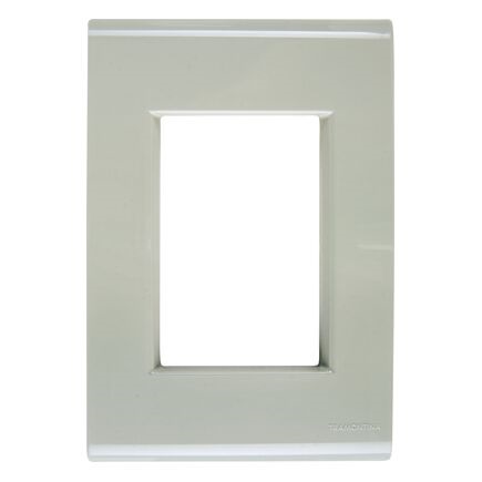Placa+sup 3 Postos 4x2 vd Ardosia liz tr