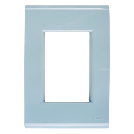 Placa+sup 3 Postos 4x2 Azul Jeans liz