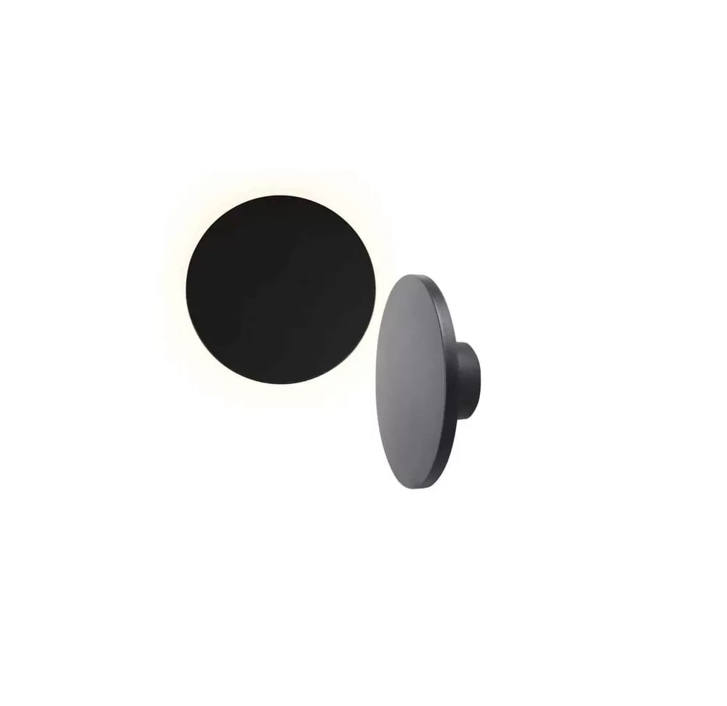 Arandela Mainz led 6w rd pt 3000k Blumen