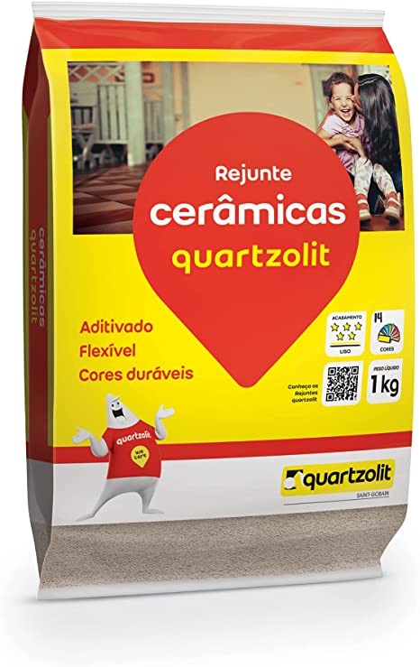 Rejunte Ceramica Cortica 1kg Quartzolit