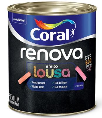 Base T Renova Efeito Lousa Acetinado 3,2 Litros Coral