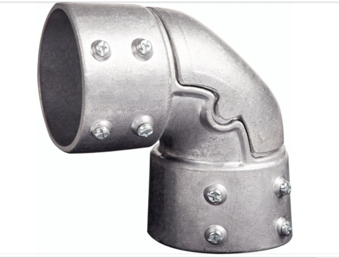 Conector Curvo S/rosca P/box 3” Tram