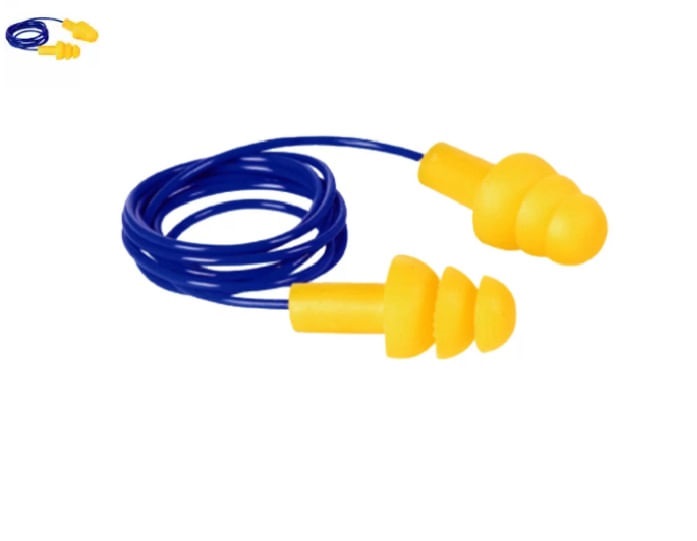 Protetor Auditivo Plug Azul Plastcor