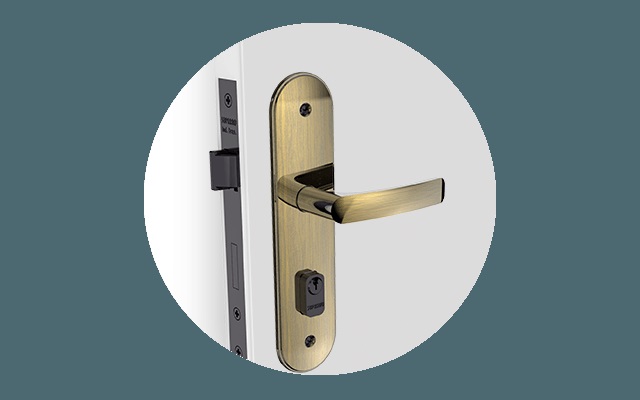Fechadura Palireta ext Brass 40x53 Esp43