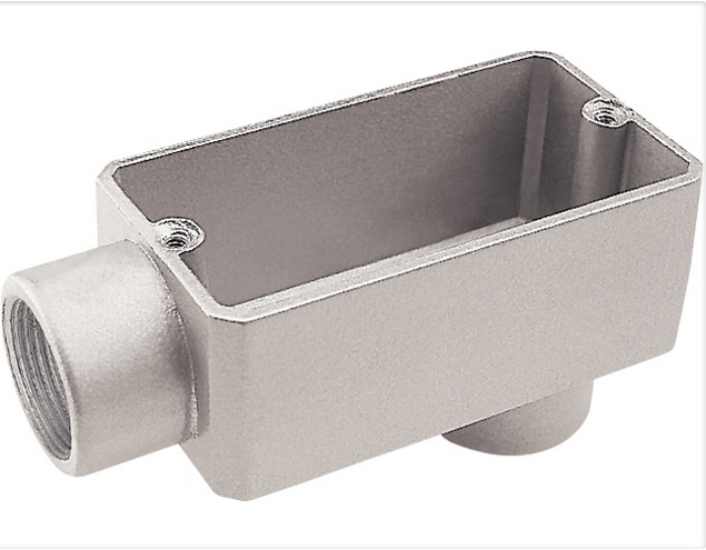 Condulete de Aluminio lb C/rosca 1/2 s