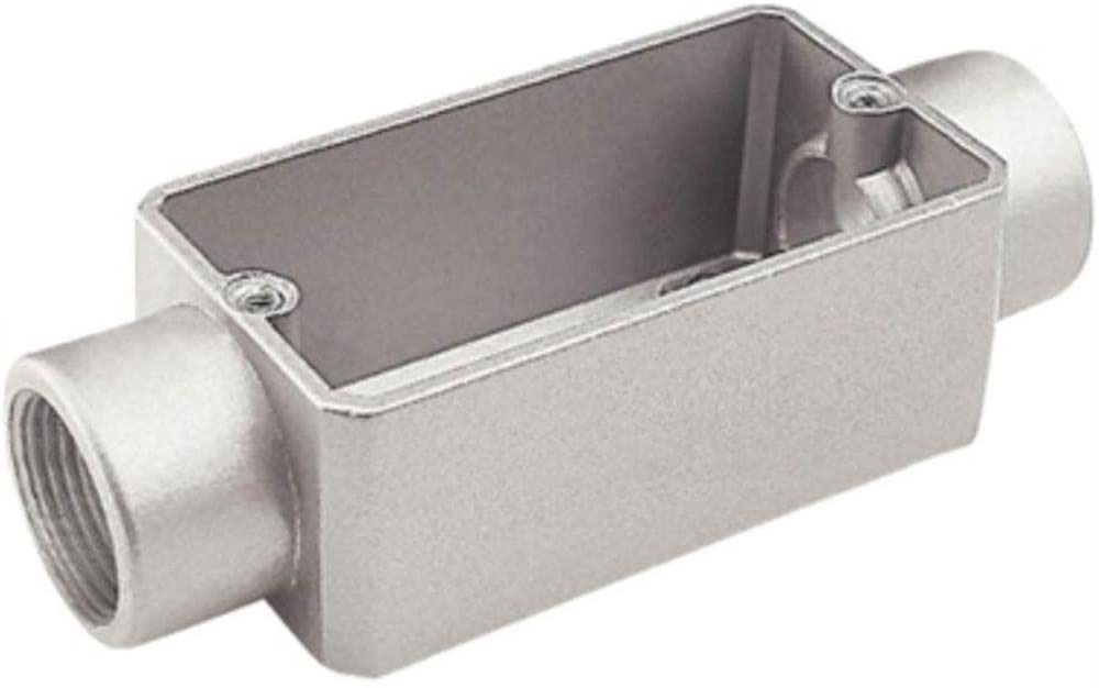 Condulete de Aluminio c C/rosca 3/4 s/