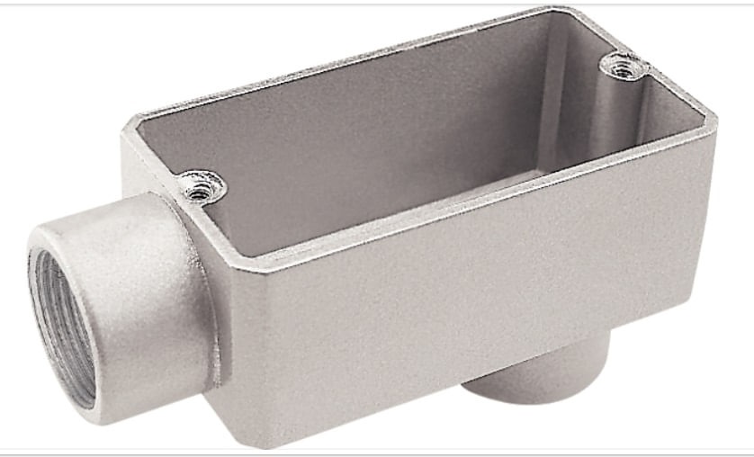 Condulete de Aluminio lb C/rosca 3/4 s