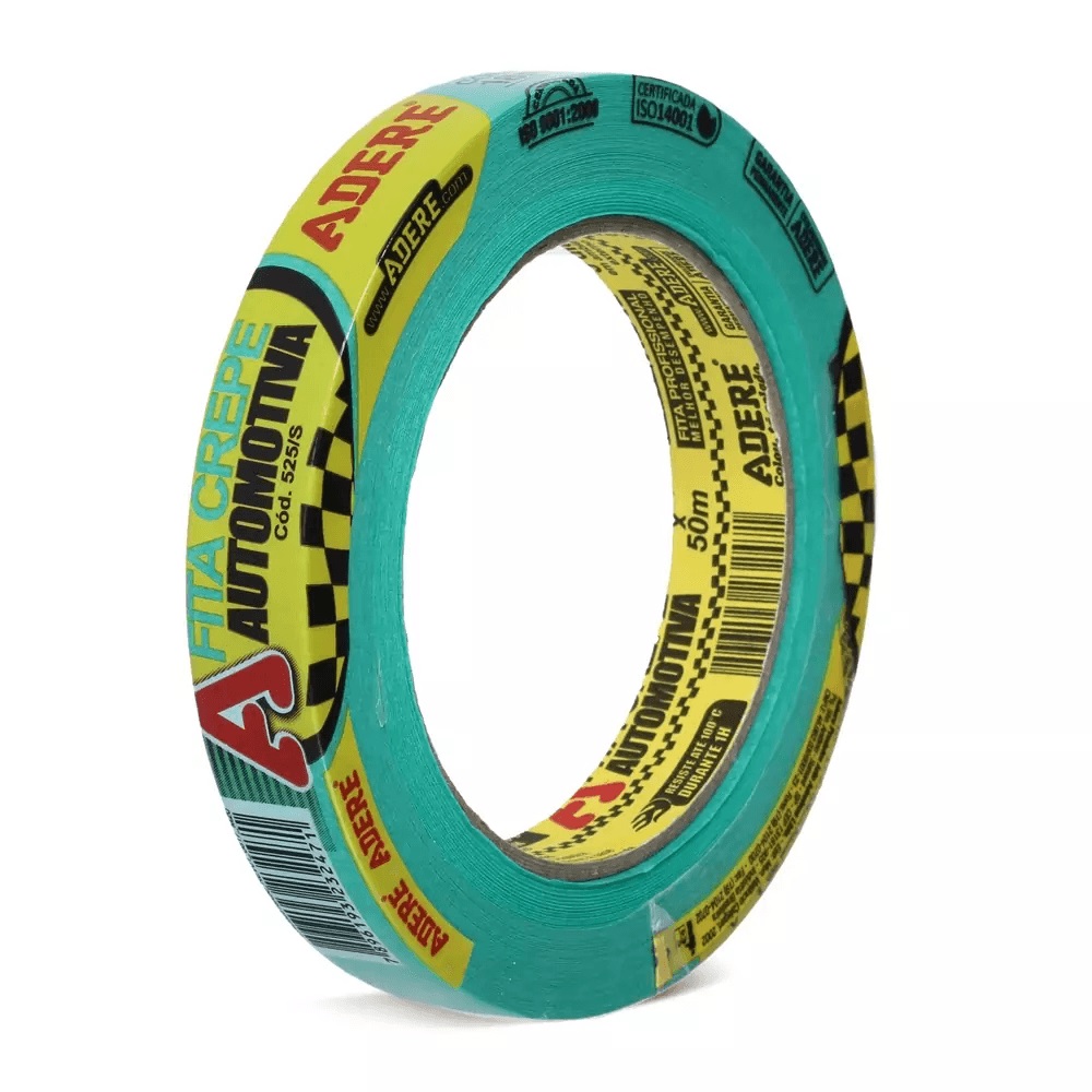 Fita Crepe Automotiva vd 18mmx40m Adere