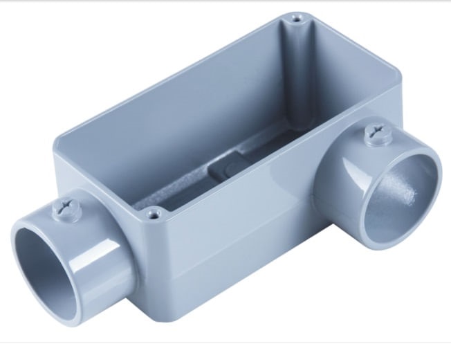 Condulete de Aluminio ll C/rosca 1 s tra