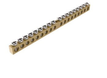 Barramento Neutro/terra 18 Polos Soprano