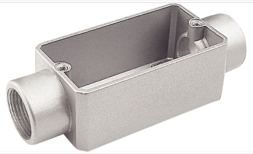 Condulete de Aluminio c C/rosca 1.1/4 tr