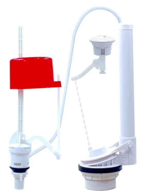 Kit Para Caixa Acoplada Acionamento Superior Simples 6 Litros - Egaplast