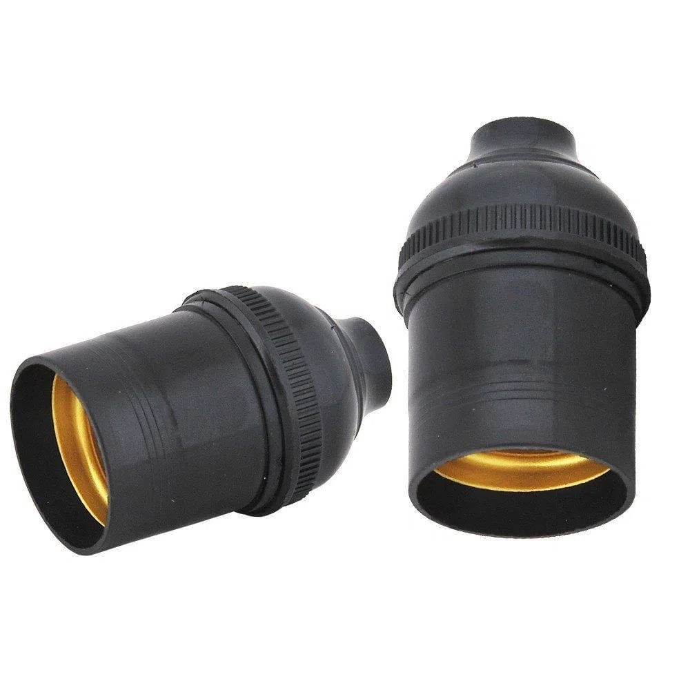 Bocal Baquelite pt e27 T.pendente Fertak