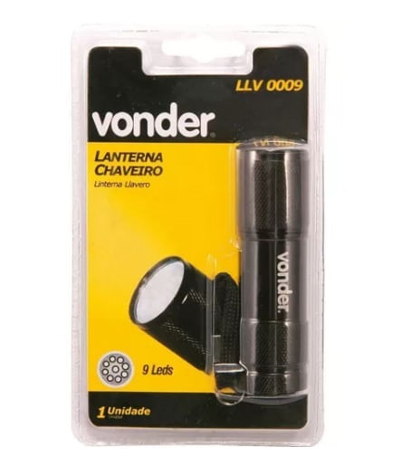 Lanterna Chaveiro led llv 0009 Vonder