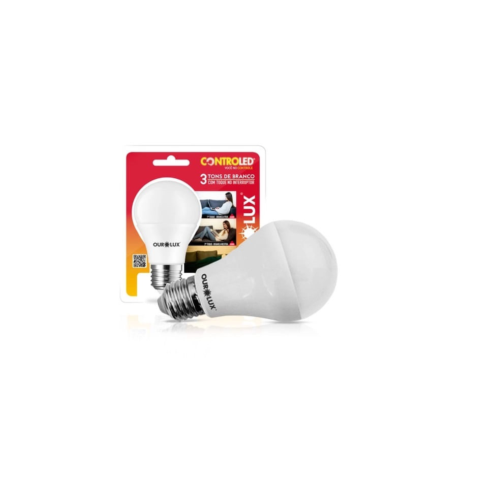 Lampada Controled 3 Tons de Branco 9w