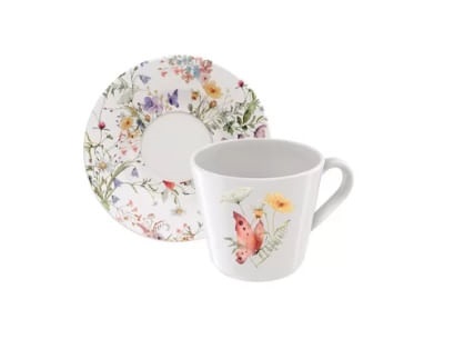 Conj Xicara e Pires cha ana Clara 185ml