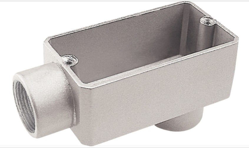 Condulete de Aluminio lb S/rosca 1/2 tra