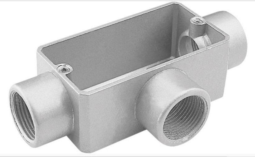 Condulete de Aluminio t S/rosca 1/2 Tram