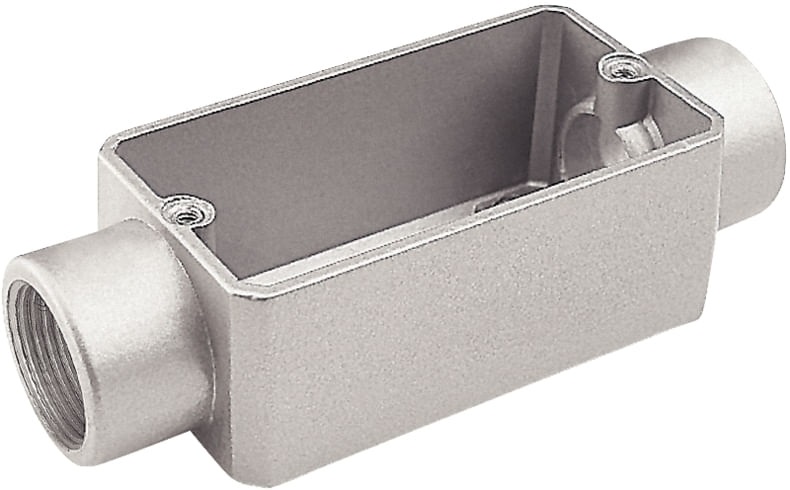 Condulete de Aluminio c S/rosca 3/4