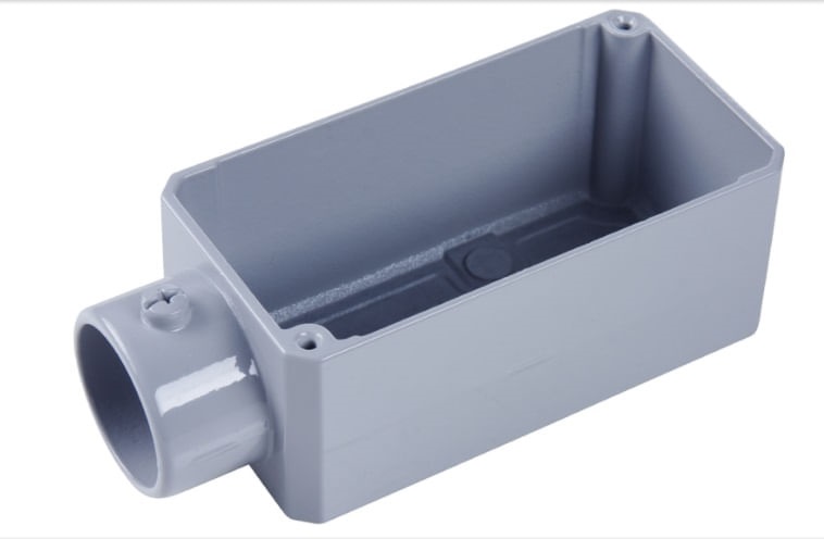 Condulete de Aluminio e S/rosca 3/4” tra