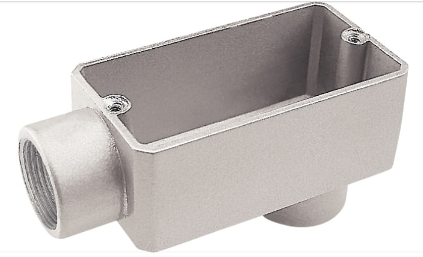 Condulete de Aluminio lb S/rosca 3/4 tra