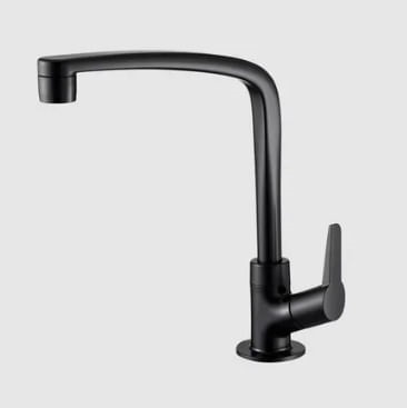 Torneira coz Mesa Flatt 1167 f71 Preta