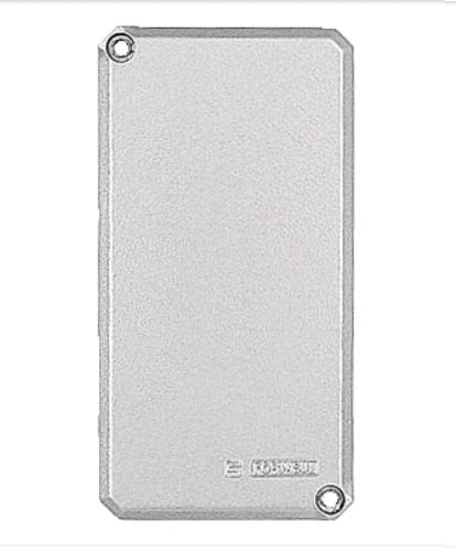 Tampa P/condulete S/aces.cega 1” Escov.