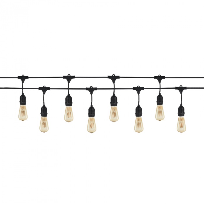 Cordão Hang Himmel Varal de Luz 5 Metros Bivolt Preto - Blumenau