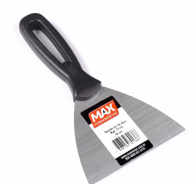 Espatula de aco Plast 10cm max