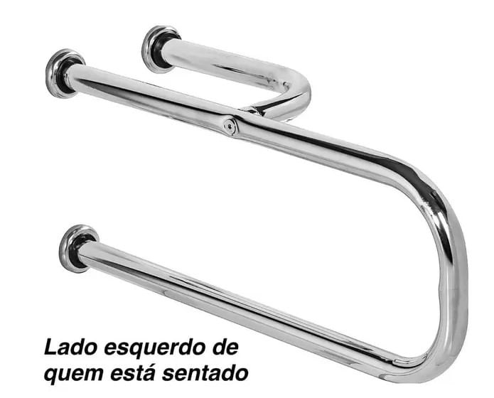 Barra de Apoio Lateral Esquerda 60cm oli