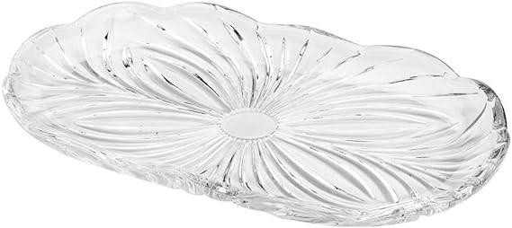 Bandeja de Cristal Alberta 23,8cm x 14cm